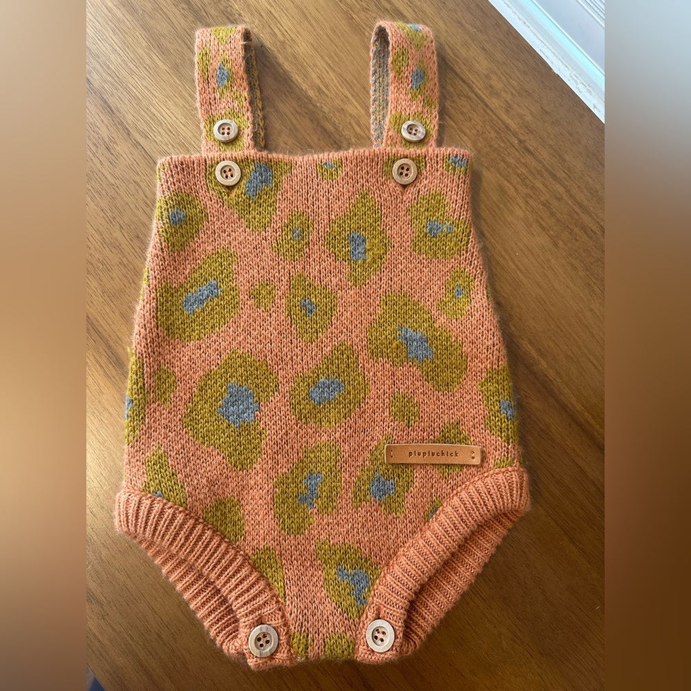 Piupiuchick Knit Baby Romper